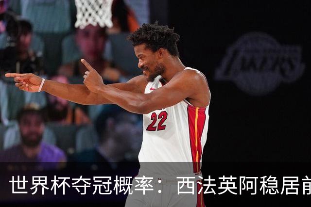 世界杯夺冠概率：西法英阿稳居前四 葡巴德第二集团